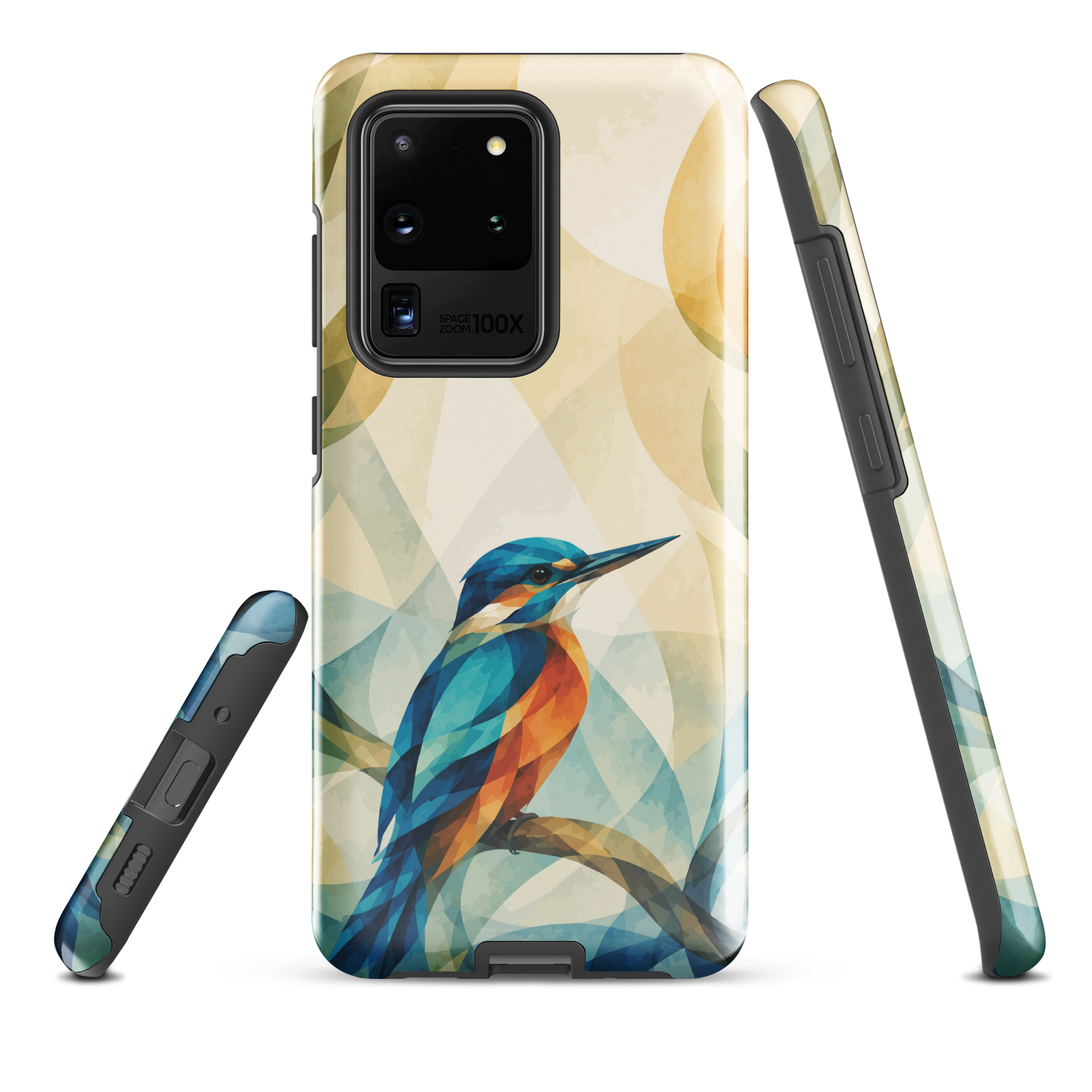 'Kōtare' Samsung Galaxy S20 Ultra tough case - protective glossy case NZ Australia
