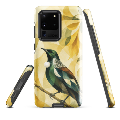 'Tūī' Samsung Galaxy S20 Ultra tough case - protective glossy case NZ Australia