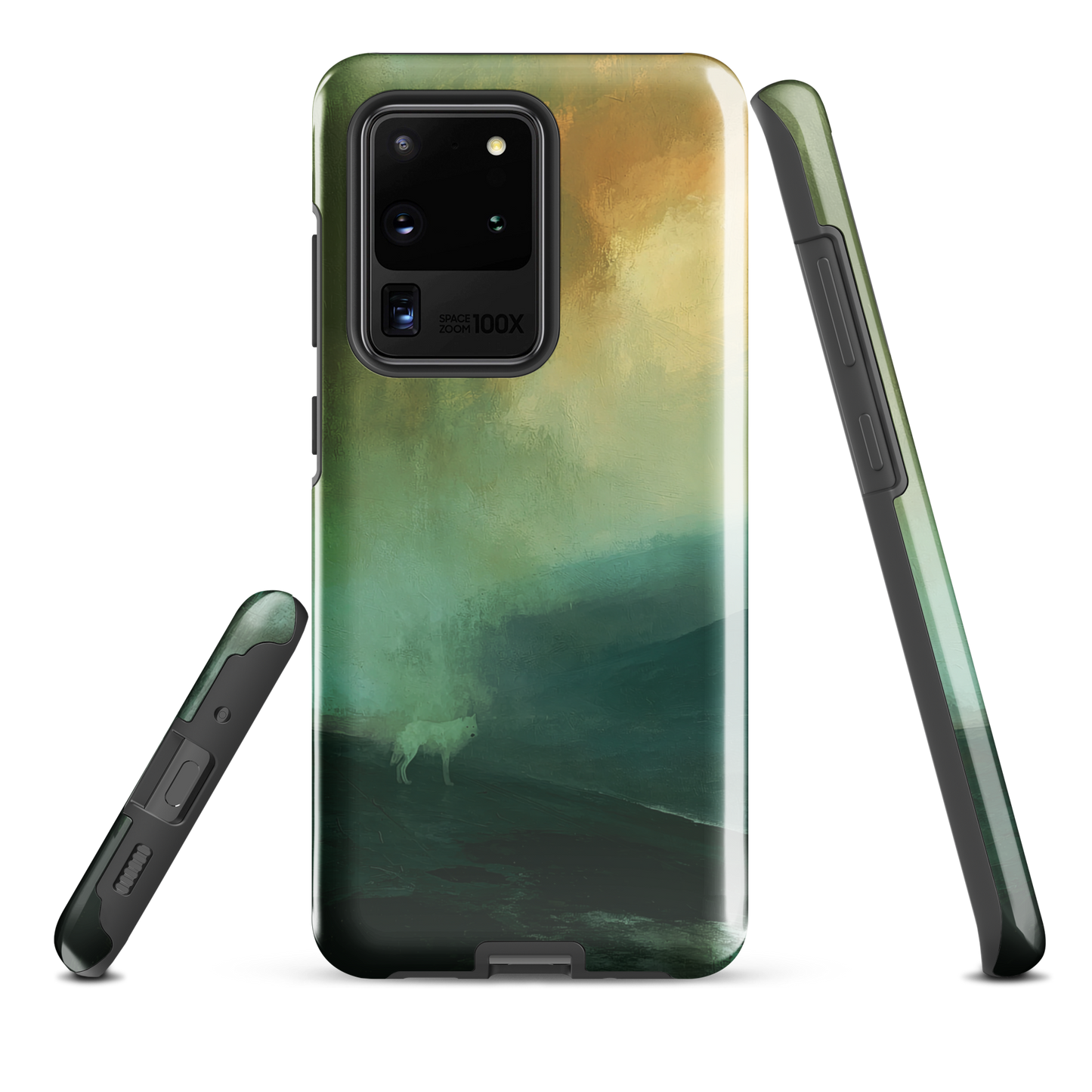 'Acid Rain' Samsung Galaxy S20 Ultra tough phone case - protective glossy case NZ Australia