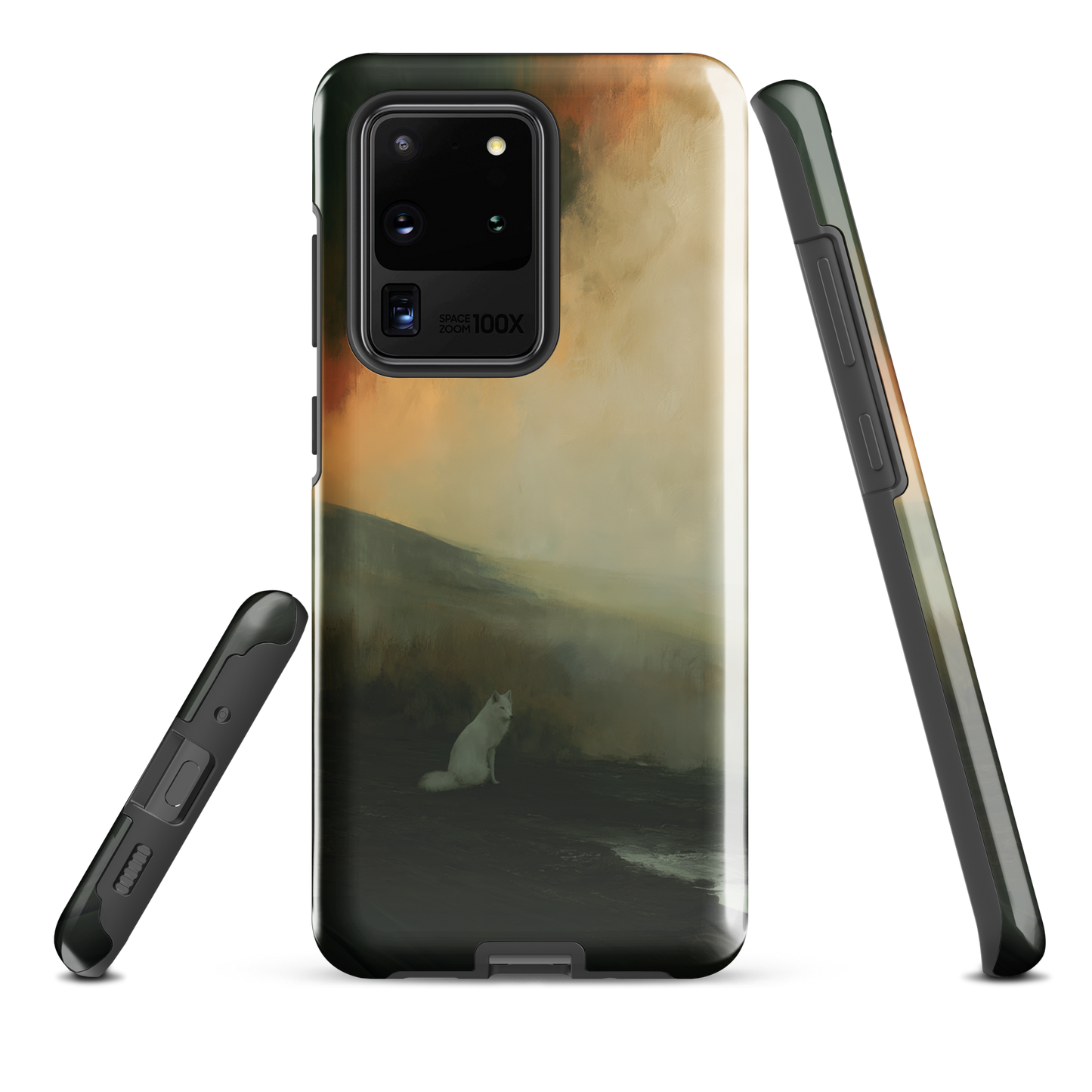'Copper' Samsung Galaxy S20 Ultra tough phone case - protective glossy case NZ Australia