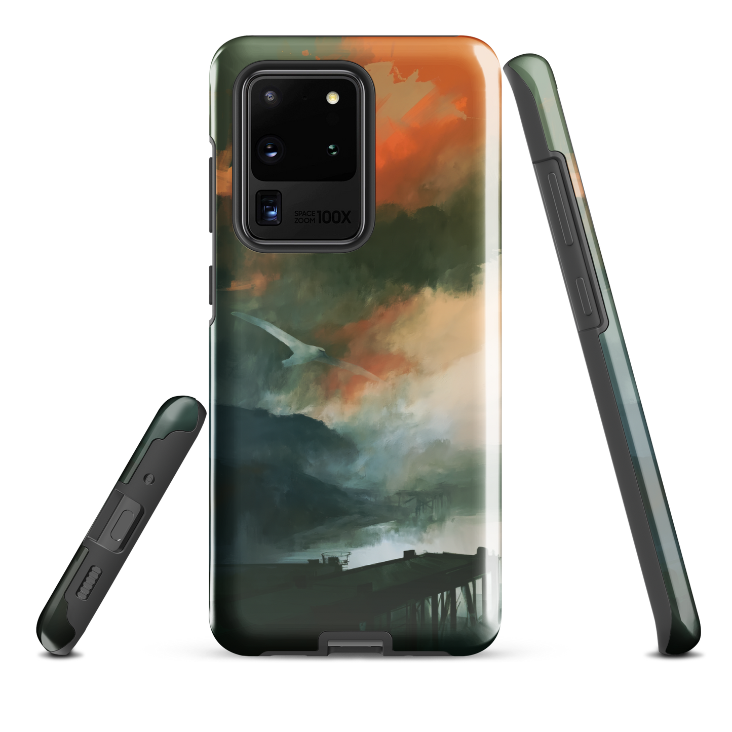 'Harbour' Samsung Galaxy S20 Ultra tough phone case - protective glossy case NZ Australia
