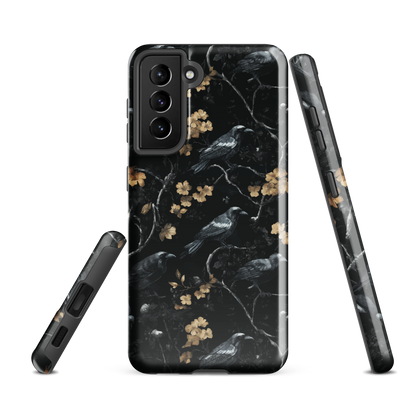 'Shadow' Samsung Galaxy S21 FE tough phone case - protective glossy case NZ Australia