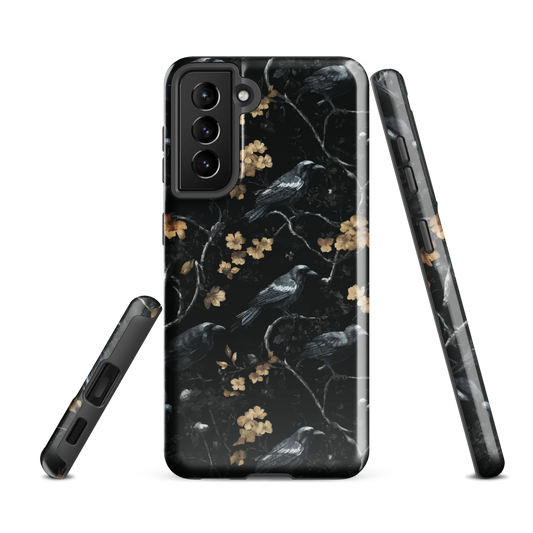 'Shadow' Samsung Galaxy S21 FE tough phone case - protective glossy case NZ Australia