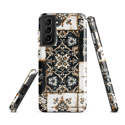 'Morocco' Samsung Galaxy S21 FE tough phone case - protective glossy case NZ Australia