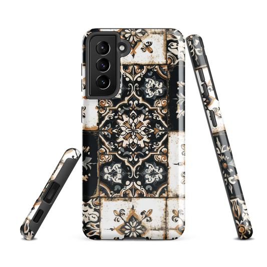 'Morocco' Samsung Galaxy S21 FE tough phone case - protective glossy case NZ Australia
