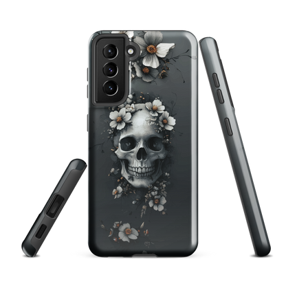 'Eternal Bloom' Samsung Galaxy S21 FE tough phone case - protective glossy case NZ Australia