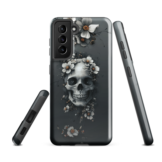 'Eternal Bloom' Samsung Galaxy S21 FE tough phone case - protective glossy case NZ Australia