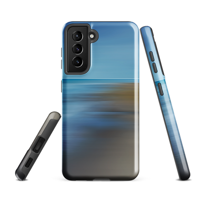 'Ocean Breeze' Samsung Galaxy S21 FE tough phone case - protective glossy case NZ Australia