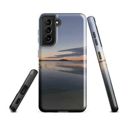 'Whispers on the Lake' Samsung Galaxy S21 FE tough phone case - protective glossy case NZ Australia