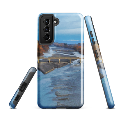 'Ruahine' Samsung Galaxy S21 FE tough phone case - protective glossy case NZ Australia