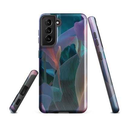 'Ethereal Blades' Samsung Galaxy S21 FE tough phone case - protective glossy case NZ Australia