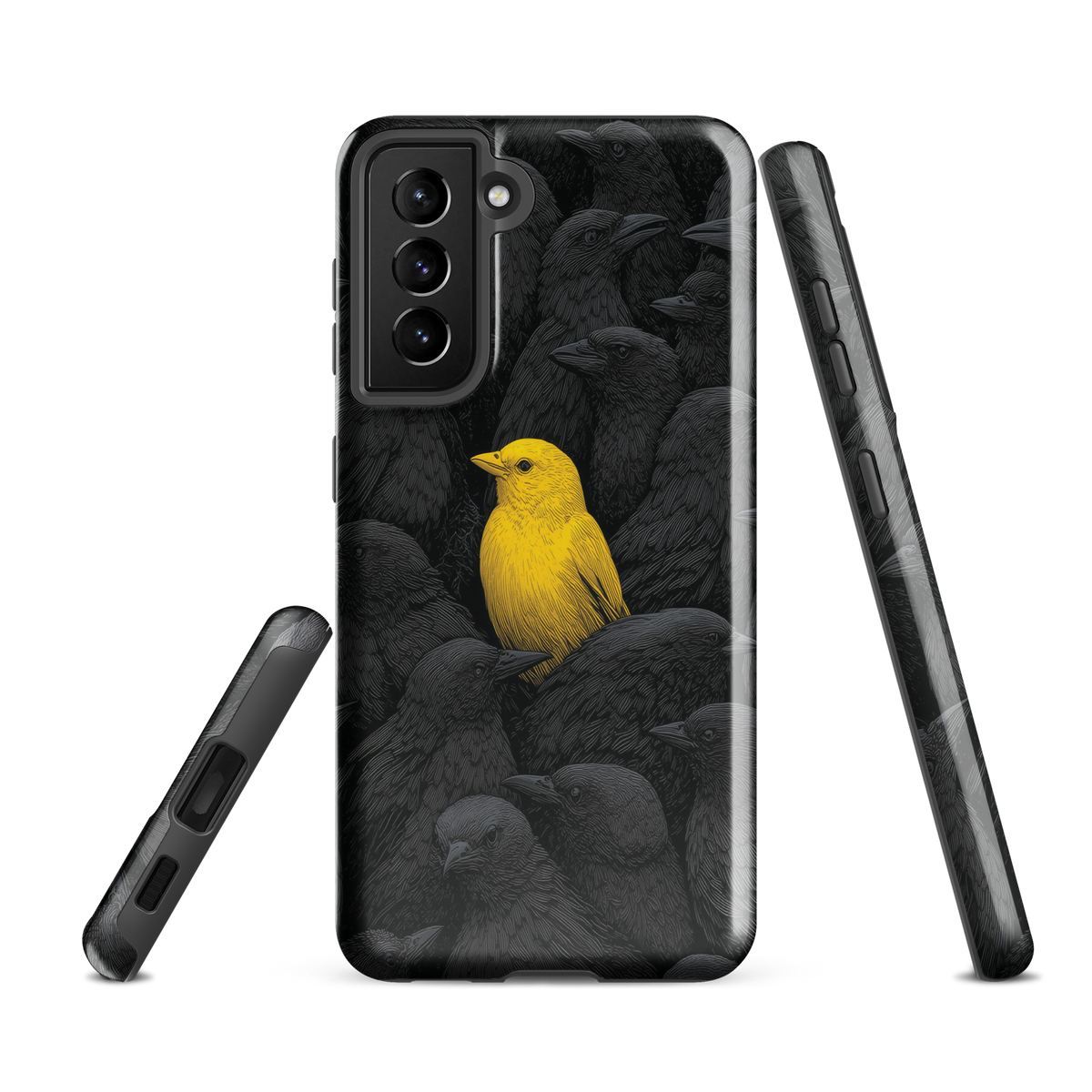 'Stand Out' Samsung Galaxy S21 FE tough phone case - protective glossy case NZ Australia
