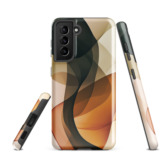 'Dusk' Samsung Galaxy S21 FE tough phone case - protective glossy case NZ Australia