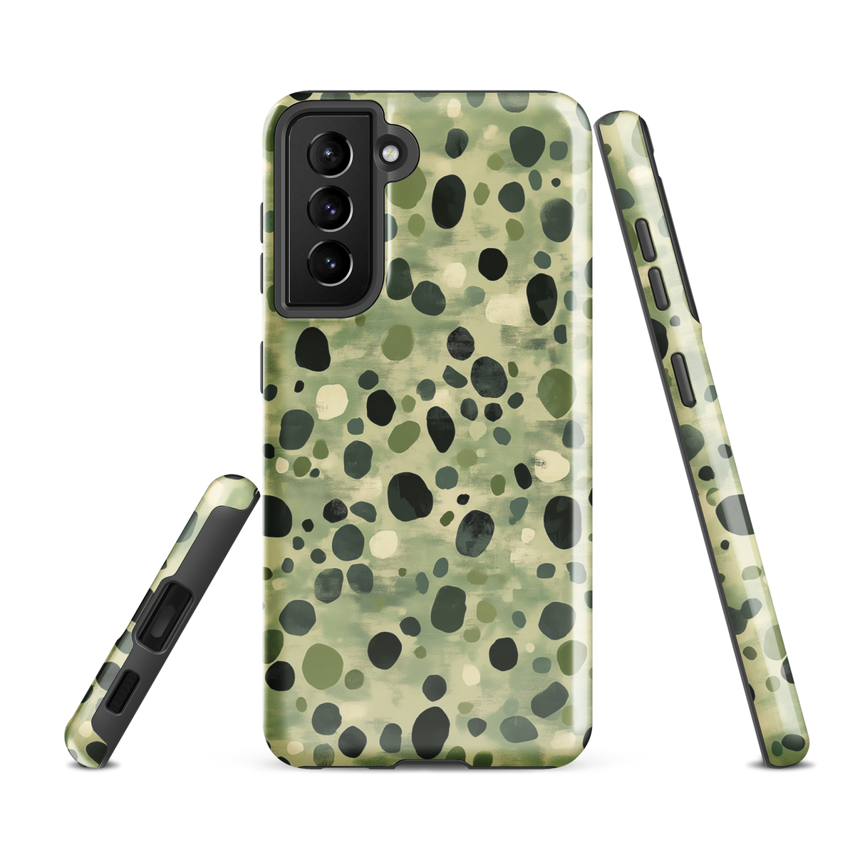 'Stepping Stone' Samsung Galaxy S21 FE tough phone case - protective glossy case NZ Australia