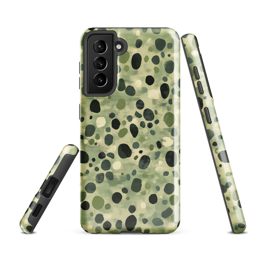 'Stepping Stone' Samsung Galaxy S21 FE tough phone case - protective glossy case NZ Australia