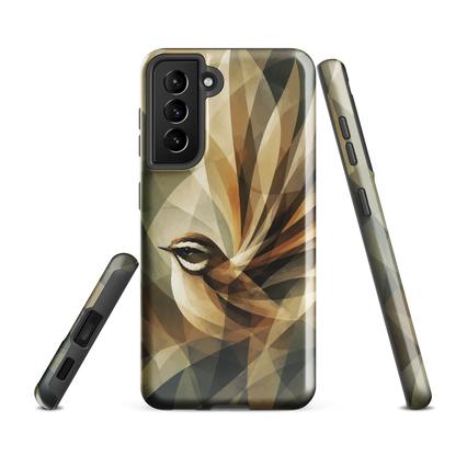 'Fantail' Samsung Galaxy S21 FE tough phone case - protective glossy case NZ Australia