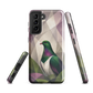 'Kererū' Samsung Galaxy S21 FE tough case - protective glossy case NZ Australia