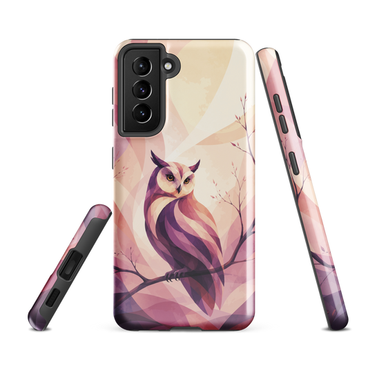'Ruru' Samsung Galaxy S21 FE tough case - protective glossy case NZ Australia