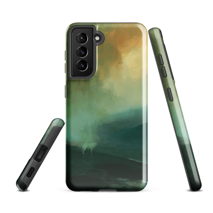 'Acid Rain' Samsung Galaxy S21 FE tough phone case - protective glossy case NZ Australia