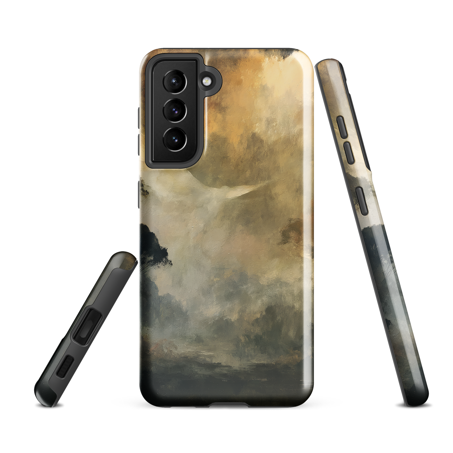 'Ascend' Samsung Galaxy S21 FE tough phone case - protective glossy case NZ Australia