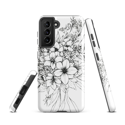 'Silhouette' Samsung Galaxy S21 tough phone case - protective glossy case NZ Australia