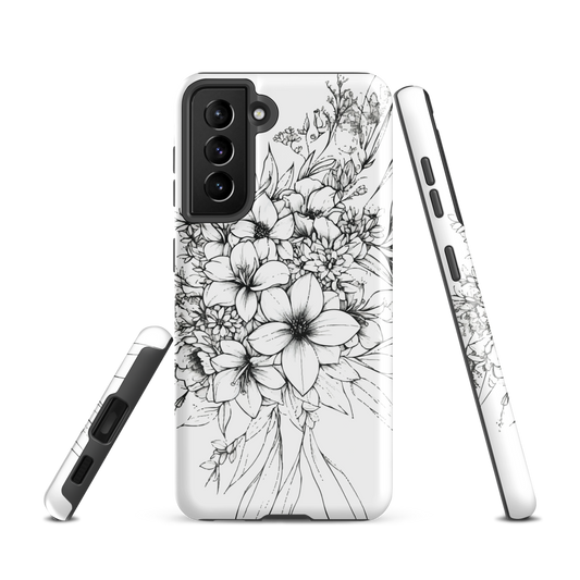 'Silhouette' Samsung Galaxy S21 tough phone case - protective glossy case NZ Australia