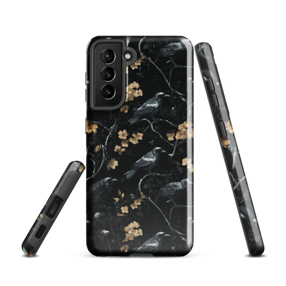 'Shadow' Samsung Galaxy S21 tough phone case - protective glossy case NZ Australia