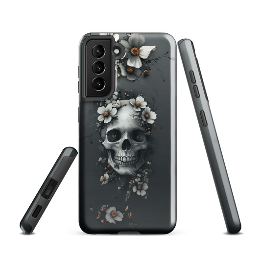 'Eternal Bloom' Samsung Galaxy S21 tough phone case - protective glossy case NZ Australia