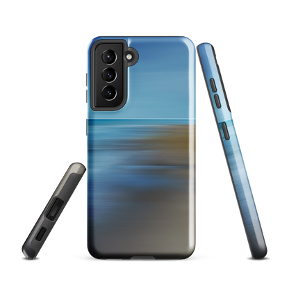 'Ocean Breeze' Samsung Galaxy S21 tough phone case - protective glossy case NZ Australia