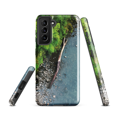 'Resting Place' Samsung Galaxy S21 tough phone case - protective glossy case NZ Australia