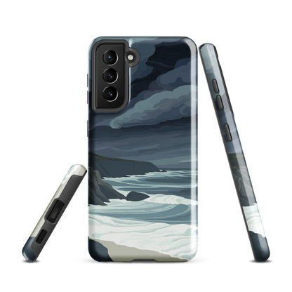 'Cape Kidnappers' Samsung Galaxy S21 tough phone case - protective glossy case NZ Australia