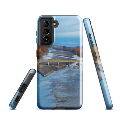 'Ruahine' Samsung Galaxy S21 tough phone case - protective glossy case NZ Australia