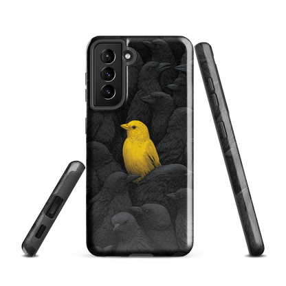 'Stand Out' Samsung Galaxy S21 tough phone case - protective glossy case NZ Australia