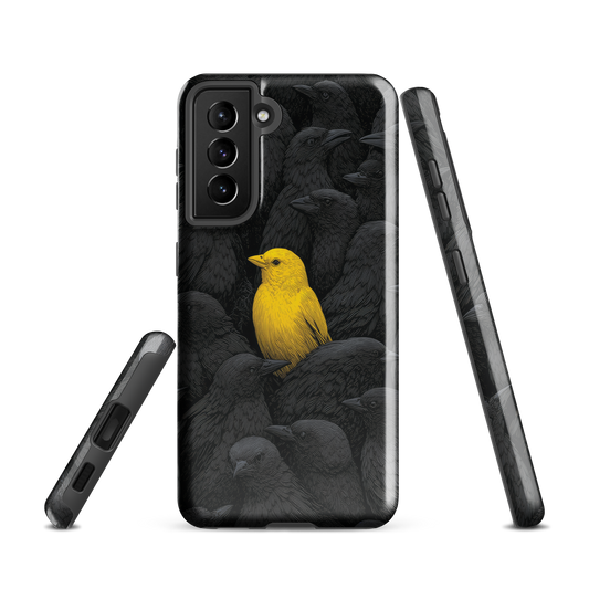 'Stand Out' Samsung Galaxy S21 tough phone case - protective glossy case NZ Australia