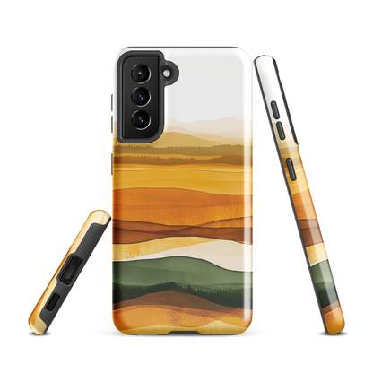 'Autumn' Samsung Galaxy S21 tough phone case - protective glossy case NZ Australia