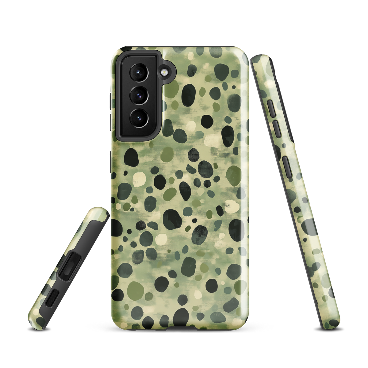 'Stepping Stone' Samsung Galaxy S21 tough phone case - protective glossy case NZ Australia