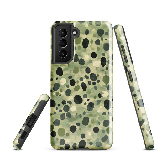'Stepping Stone' Samsung Galaxy S21 tough phone case - protective glossy case NZ Australia