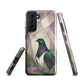 'Kererū' Samsung Galaxy S21 tough case - protective glossy case NZ Australia