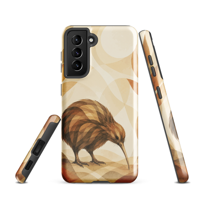 'Kiwi' Samsung Galaxy S21 tough case - protective glossy case NZ Australia