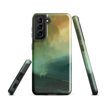 'Acid Rain' Samsung Galaxy S21 tough phone case - protective glossy case NZ Australia