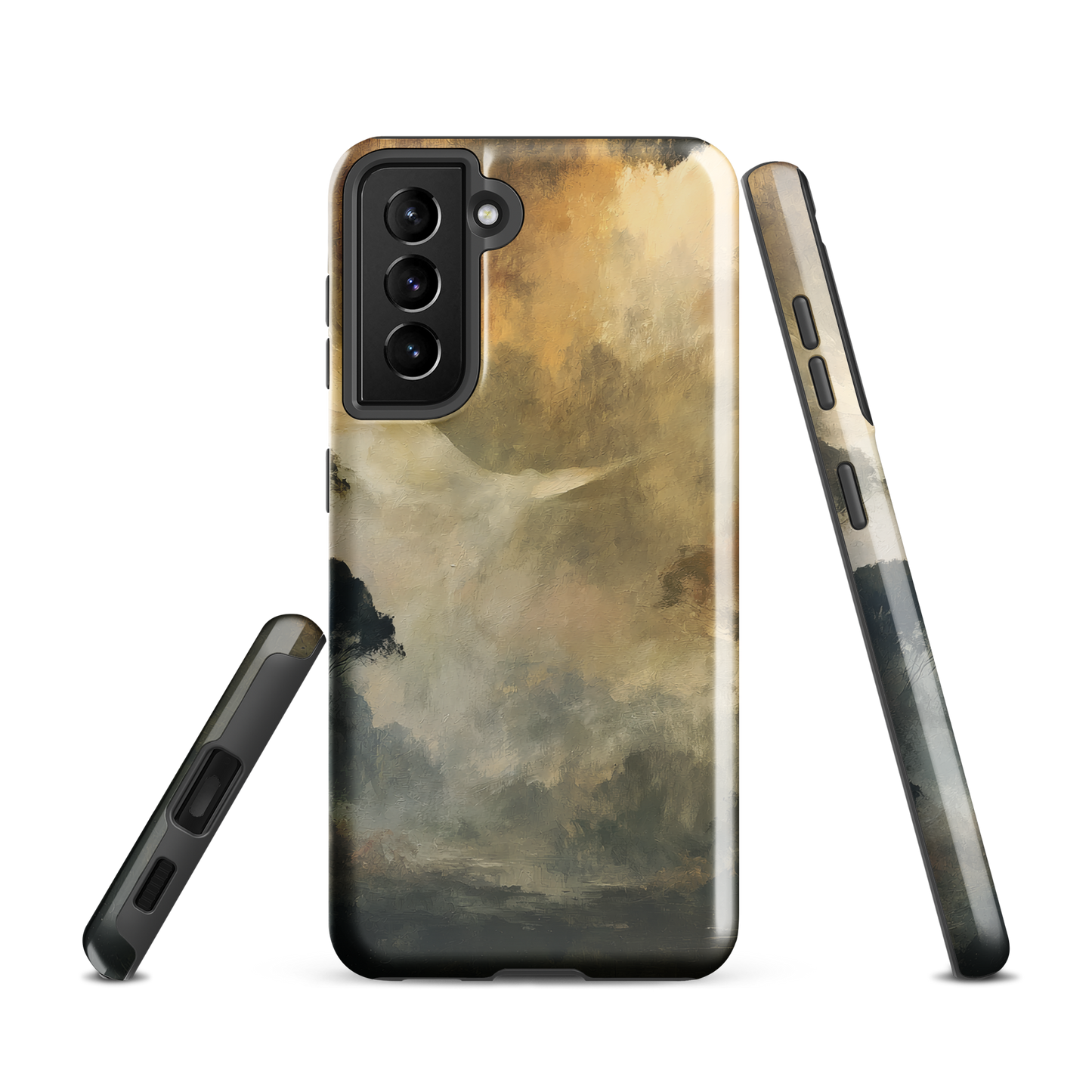 'Ascend' Samsung Galaxy S21 tough phone case - protective glossy case NZ Australia