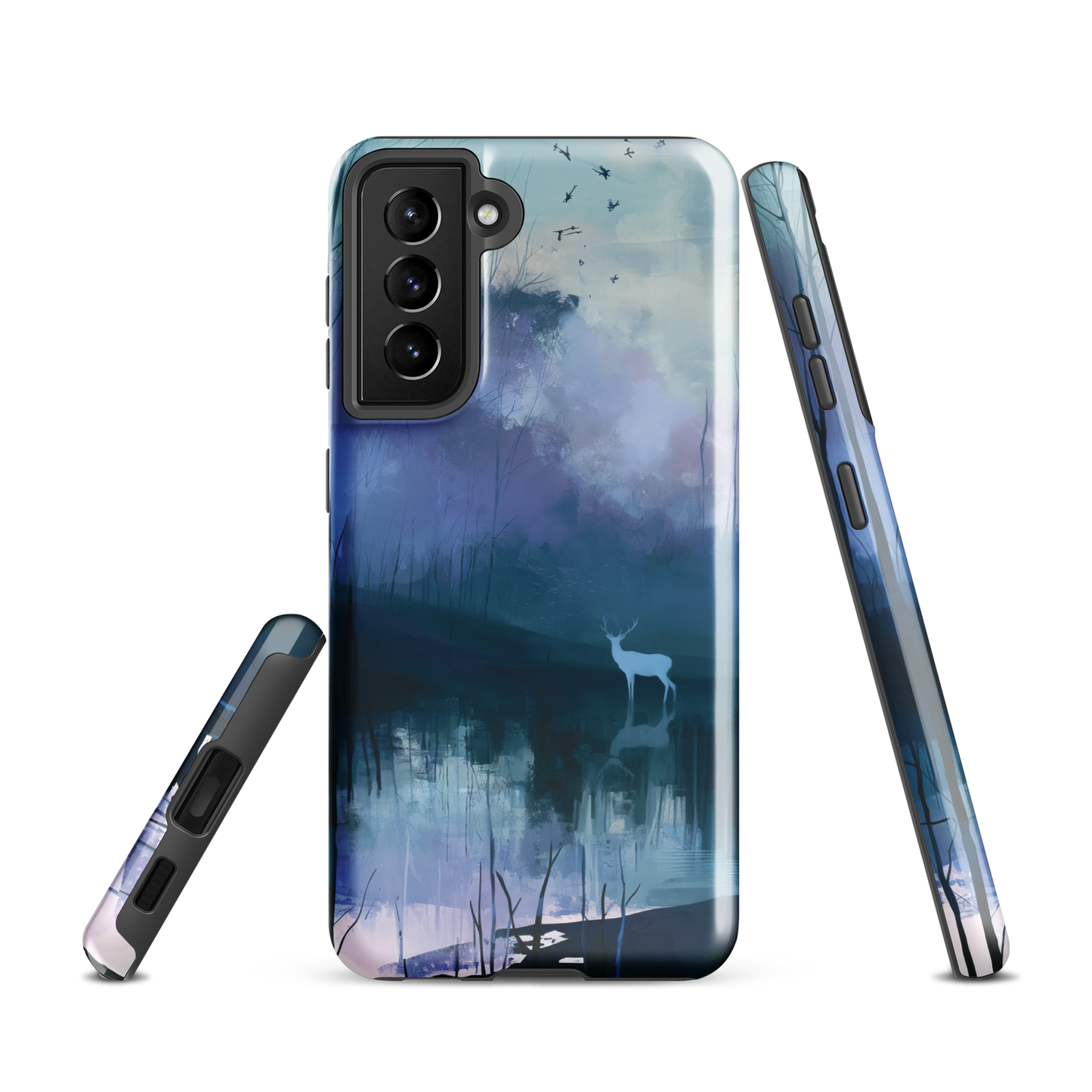 'Hart' Samsung Galaxy S21 tough phone case - protective glossy case NZ Australia