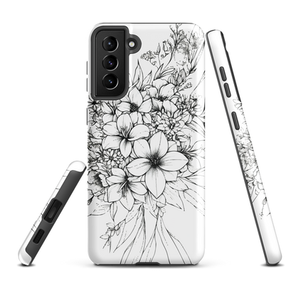 'Silhouette' Samsung Galaxy S21 Plus tough phone case - protective glossy case NZ Australia