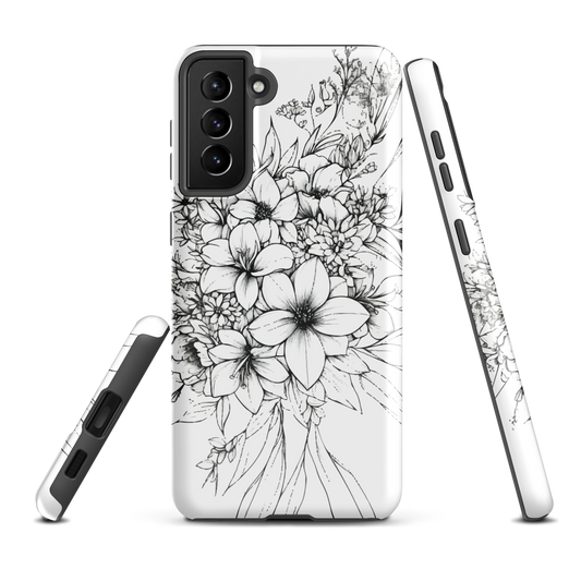 'Silhouette' Samsung Galaxy S21 Plus tough phone case - protective glossy case NZ Australia