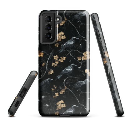 'Shadow' Samsung Galaxy S21 Plus tough phone case - protective glossy case NZ Australia