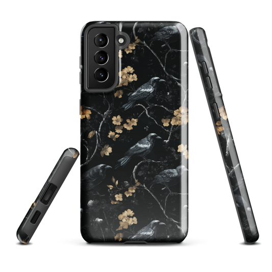 'Shadow' Samsung Galaxy S21 Plus tough phone case - protective glossy case NZ Australia