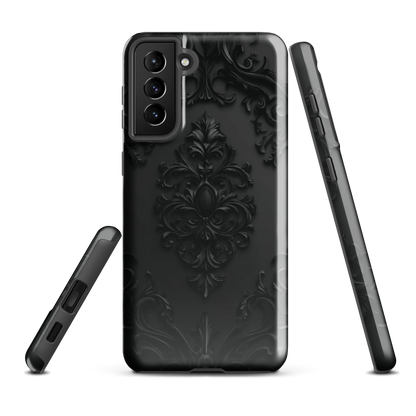 'Obsidian' Samsung Galaxy S21 Plus tough phone case - protective glossy case NZ Australia