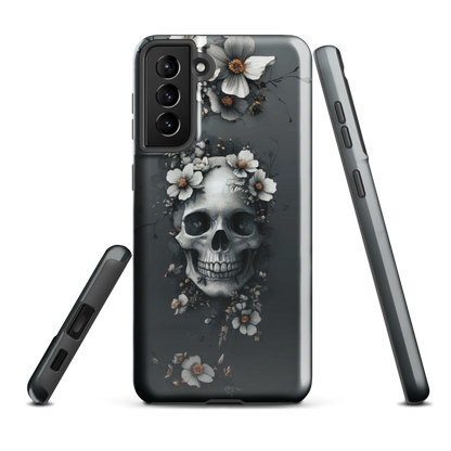 'Eternal Bloom' Samsung Galaxy S21 Plus tough phone case - protective glossy case NZ Australia