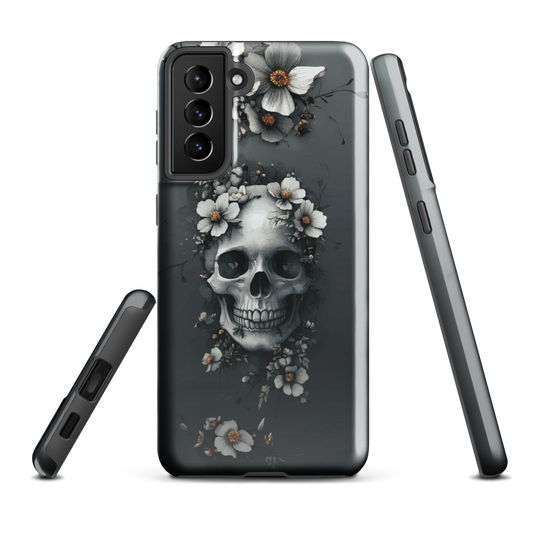 'Eternal Bloom' Samsung Galaxy S21 Plus tough phone case - protective glossy case NZ Australia