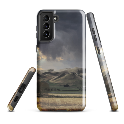 'Te Hauke' Samsung Galaxy S21 Plus tough phone case - protective glossy case NZ Australia